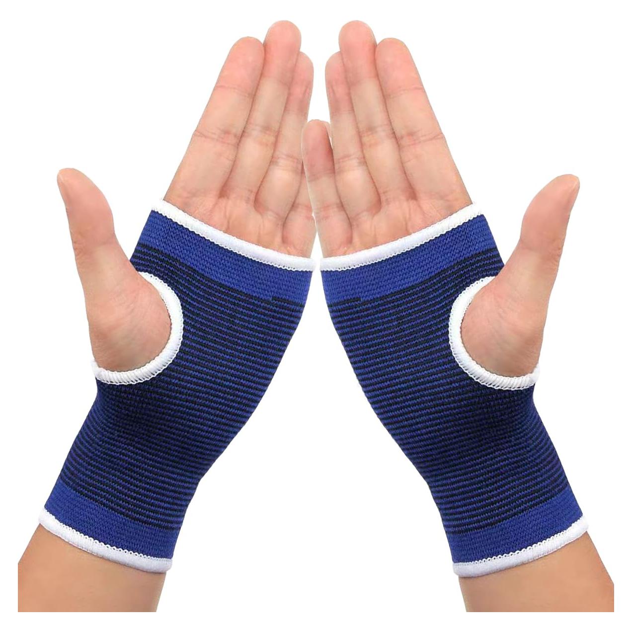 Manga de Soporte para Muñeca JUSDIQIR Azul M Compresión