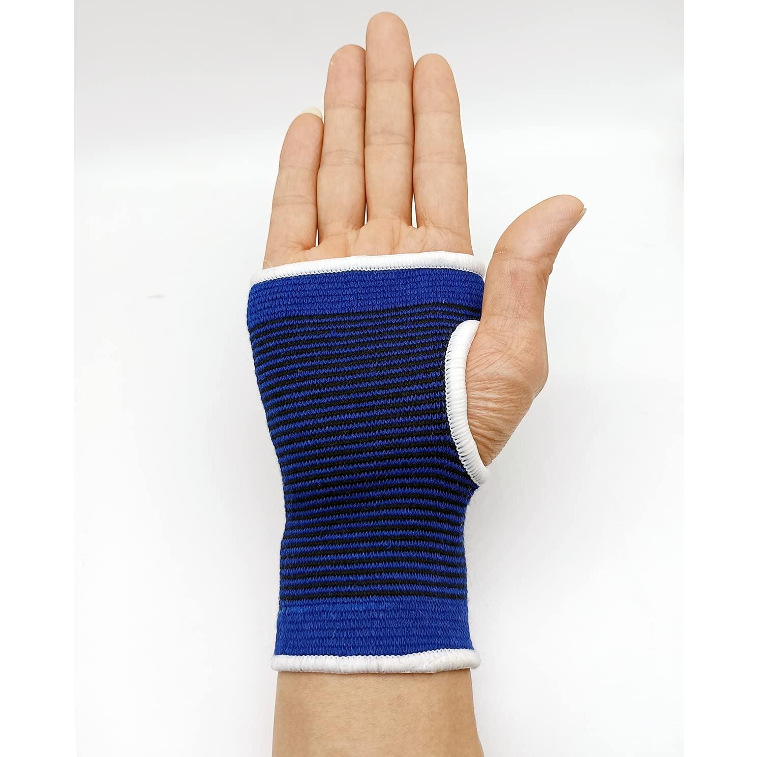 Manga de Soporte para Muñeca JUSDIQIR Azul M Compresión