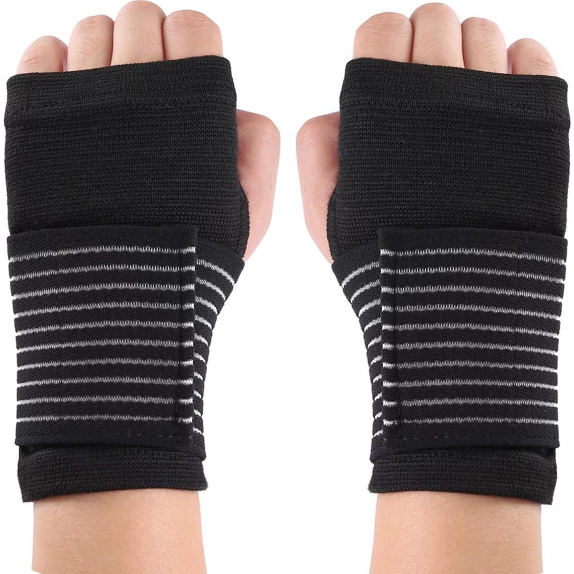 Mangas de Soporte para Muñeca JUSDIQIR Compresión Alivio Dolor