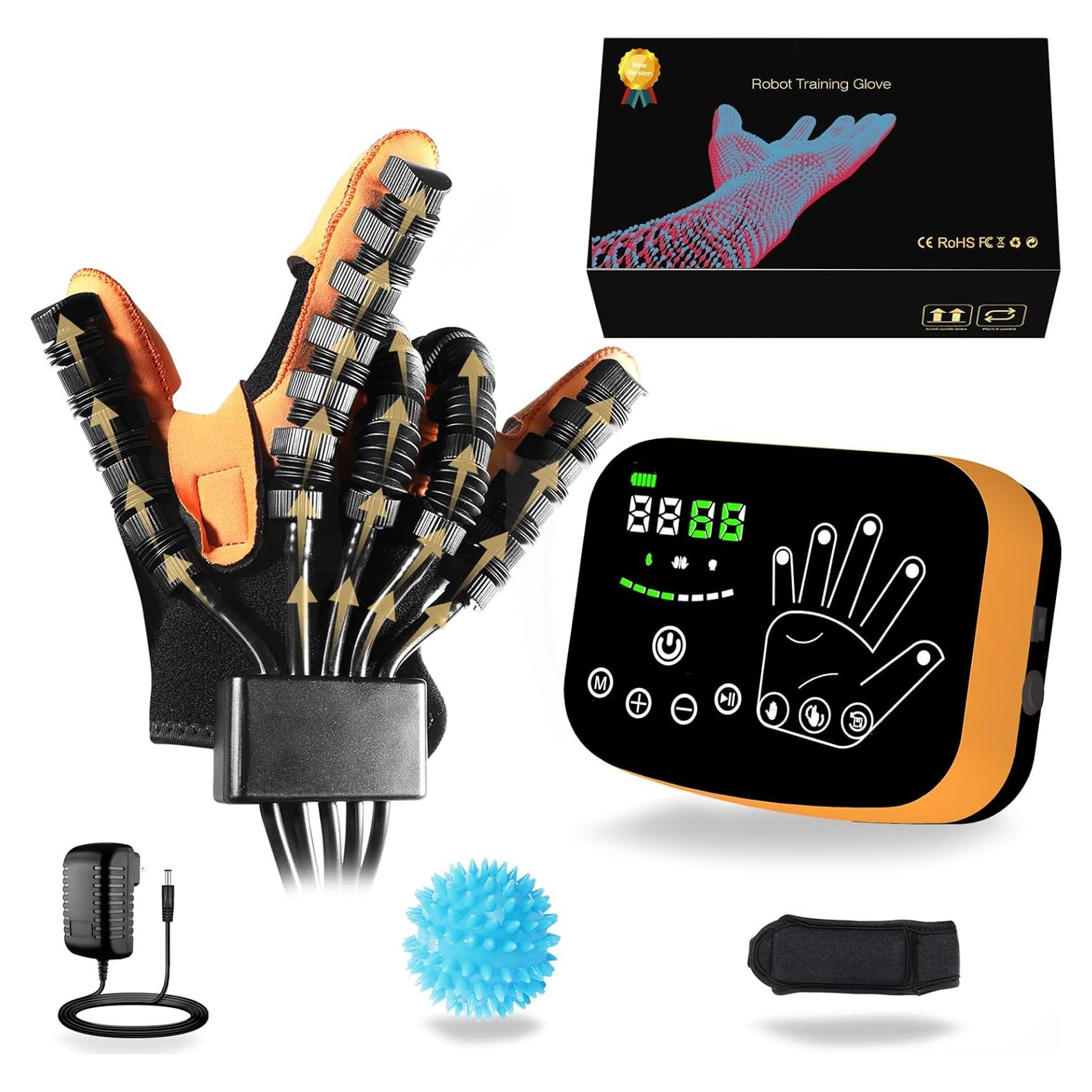 Guantes Robot CommSin XL Rehabilitación Mano Izquierda