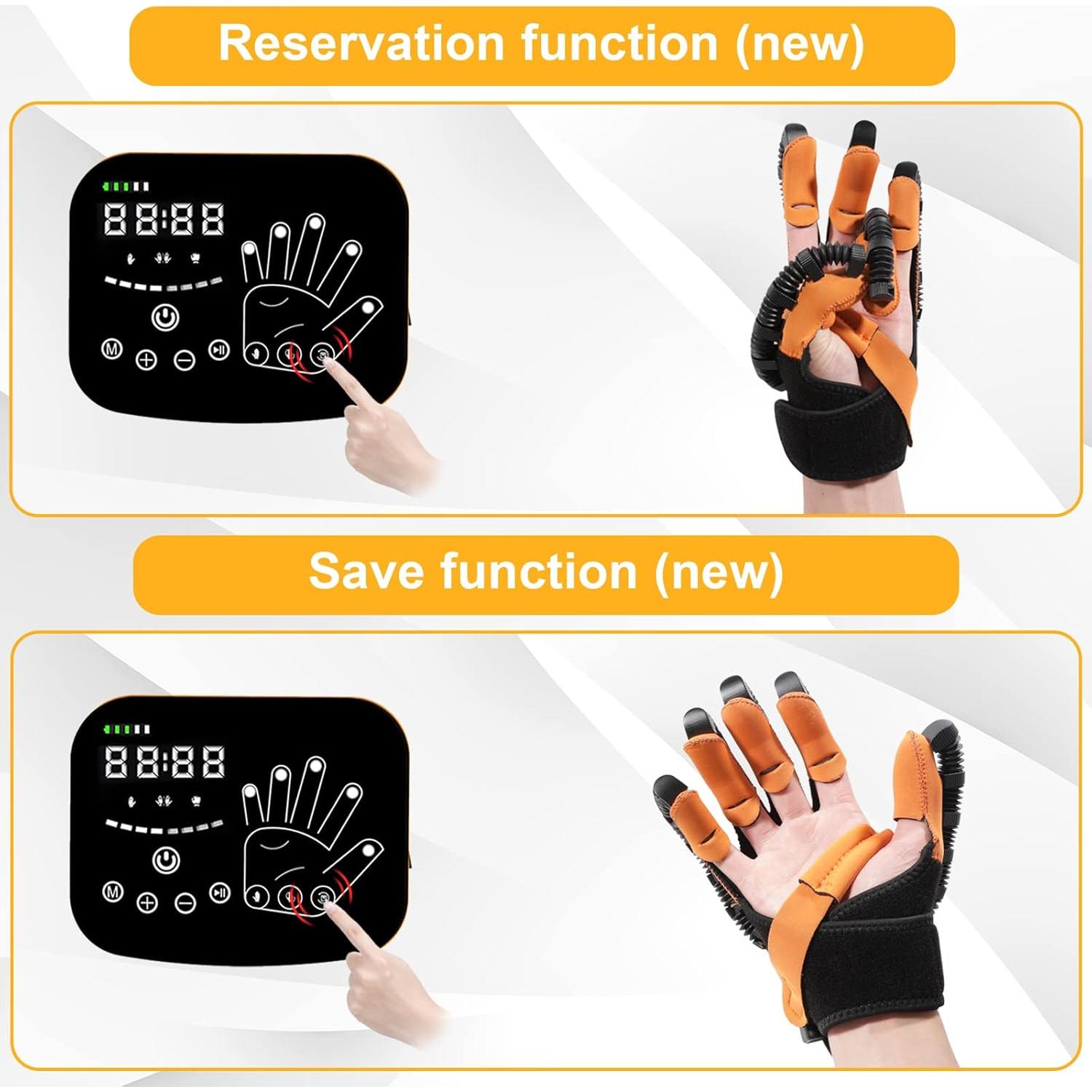 Guantes Robot CommSin XL Rehabilitación Mano Izquierda