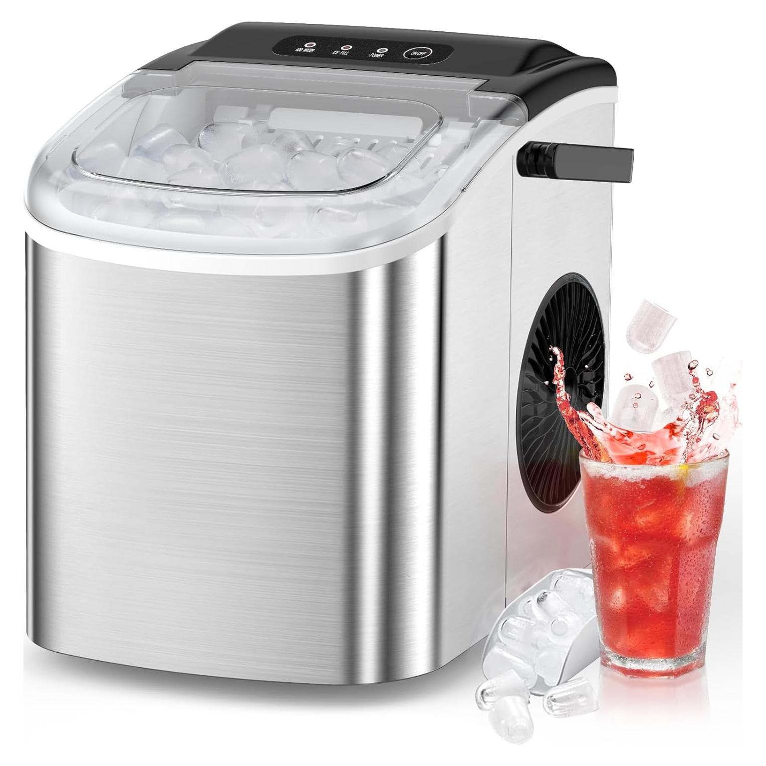 Máquina de Hielo Antarctic Star Z5812SH-SZ3 9 Cubos en 6 Min