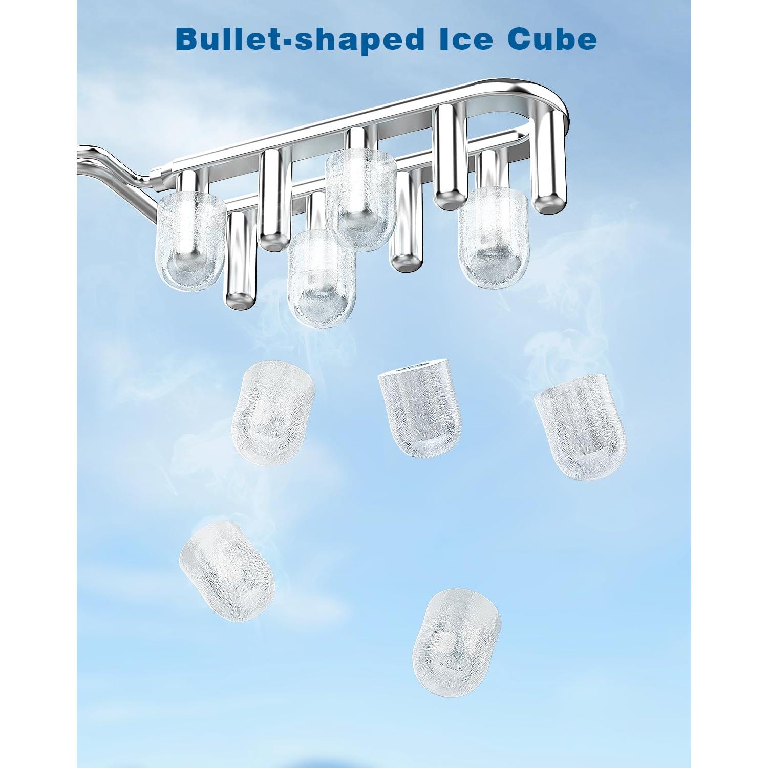 Máquina de Hielo Antarctic Star Z5812SH-SZ3 9 Cubos en 6 Min