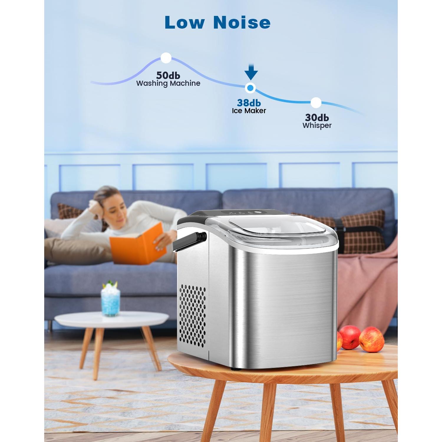 Máquina de Hielo Antarctic Star Z5812SH-SZ3 9 Cubos en 6 Min