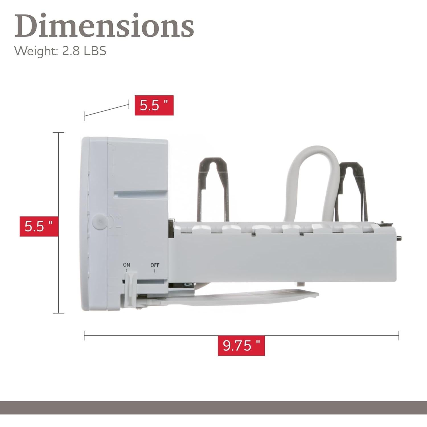 Icemaker GE Parts Master WR30X10093 0.91 kg Hielo Diario