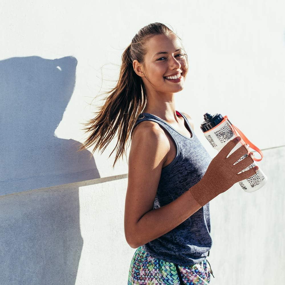 Guantes de compresión Brace Master para artritis 2 pares M