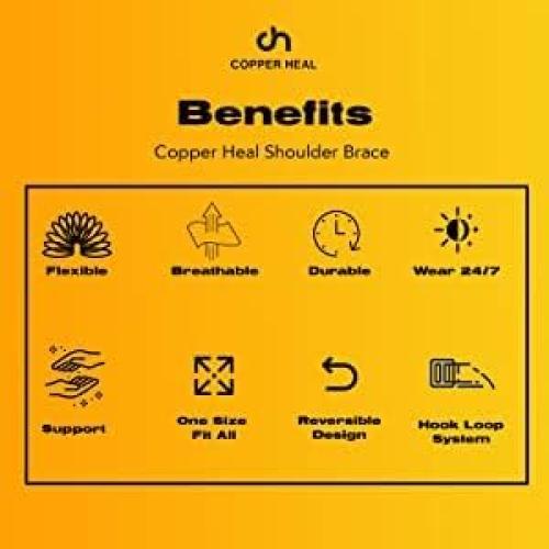 Guantes de Compresión Copper Heal para Artritis - Unisex