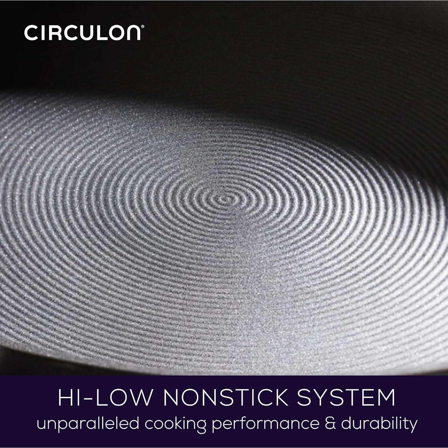 Juego de Ollas y Sartenes Circulon Radiance 10 Piezas Antiadherente