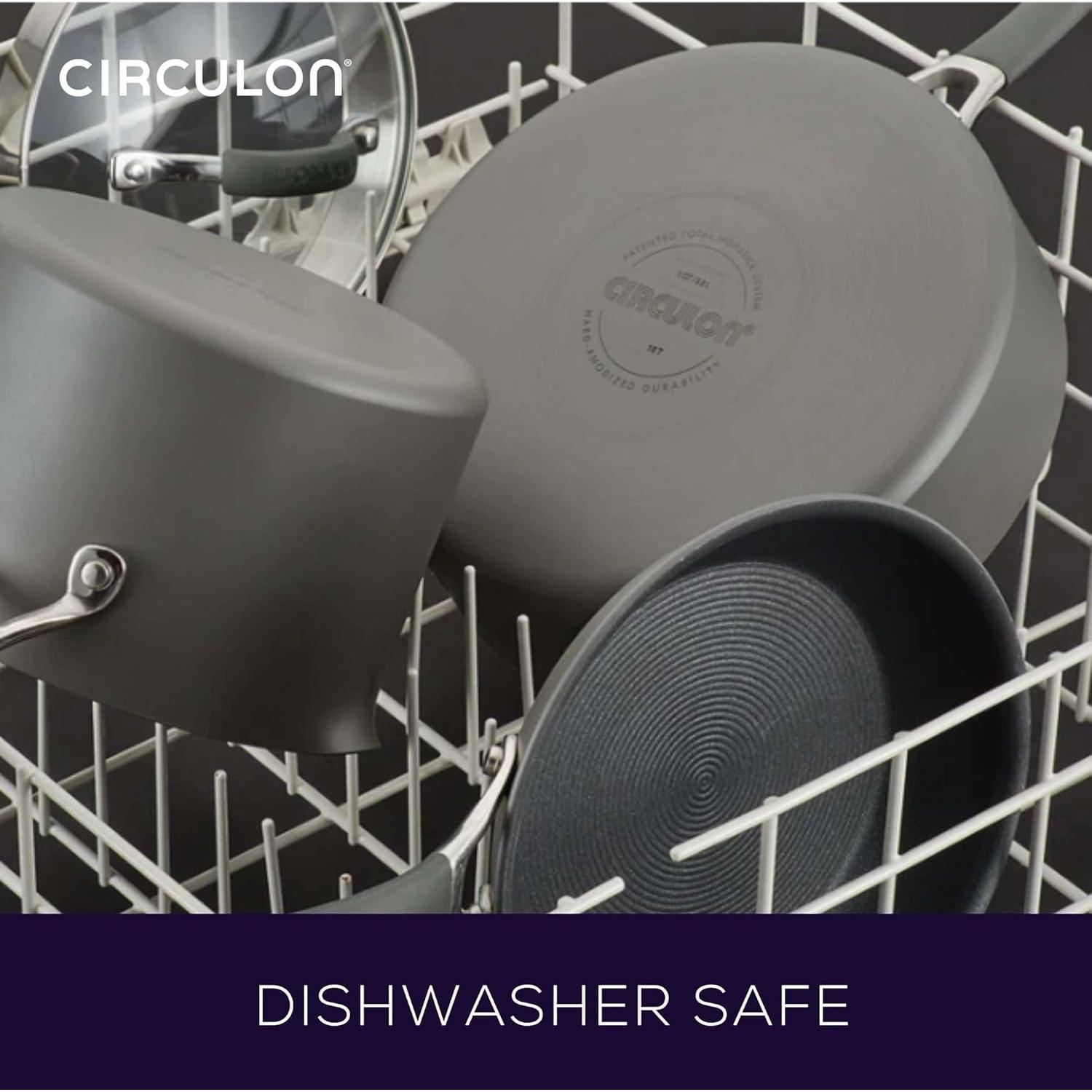 Juego de Ollas y Sartenes Circulon Radiance 10 Piezas Antiadherente