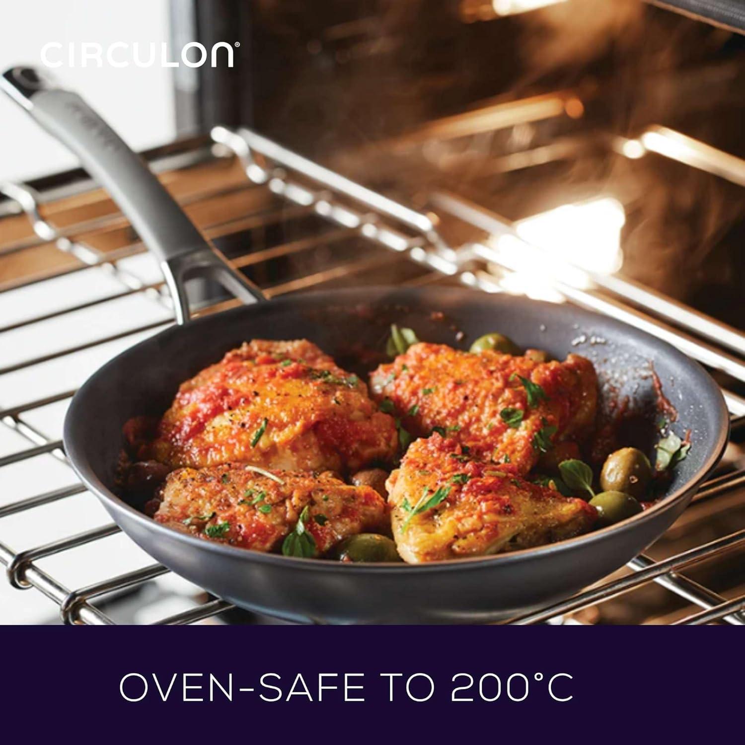 Juego de Ollas y Sartenes Circulon Radiance 10 Piezas Antiadherente