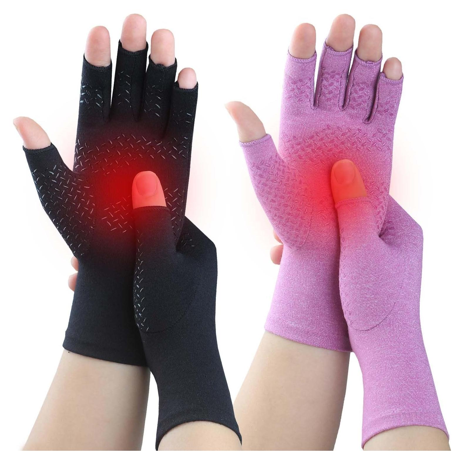 Guantes de Compresión Kecartu para Artritis - 2 Pares