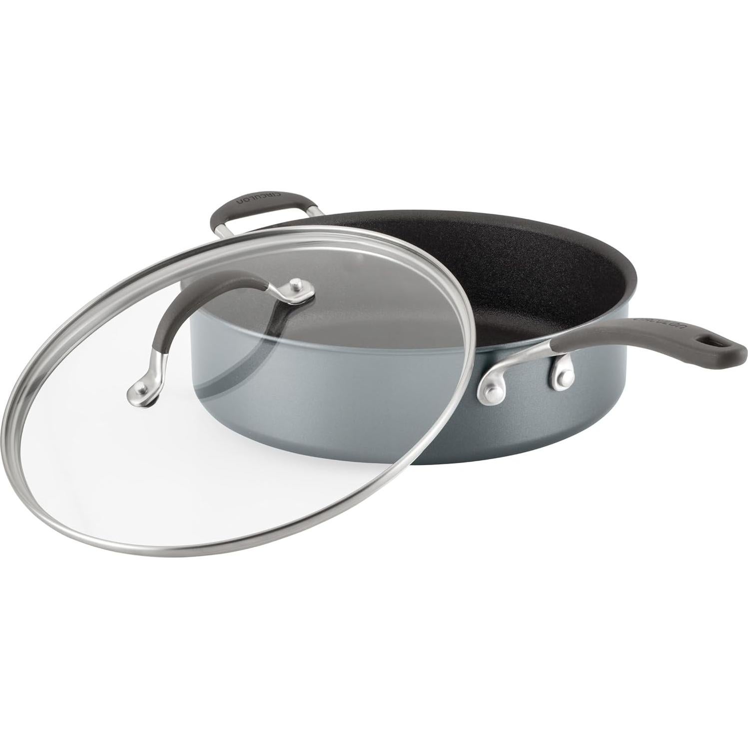 Sartén de Saltear Circulon A1 5 Cuartos Grafito con Tapa