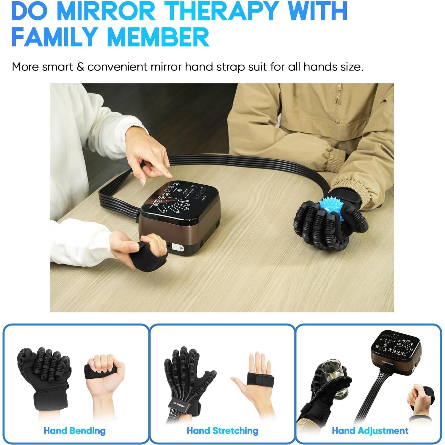 Guante Robotizado Calentado KWYBOW para Rehabilitación