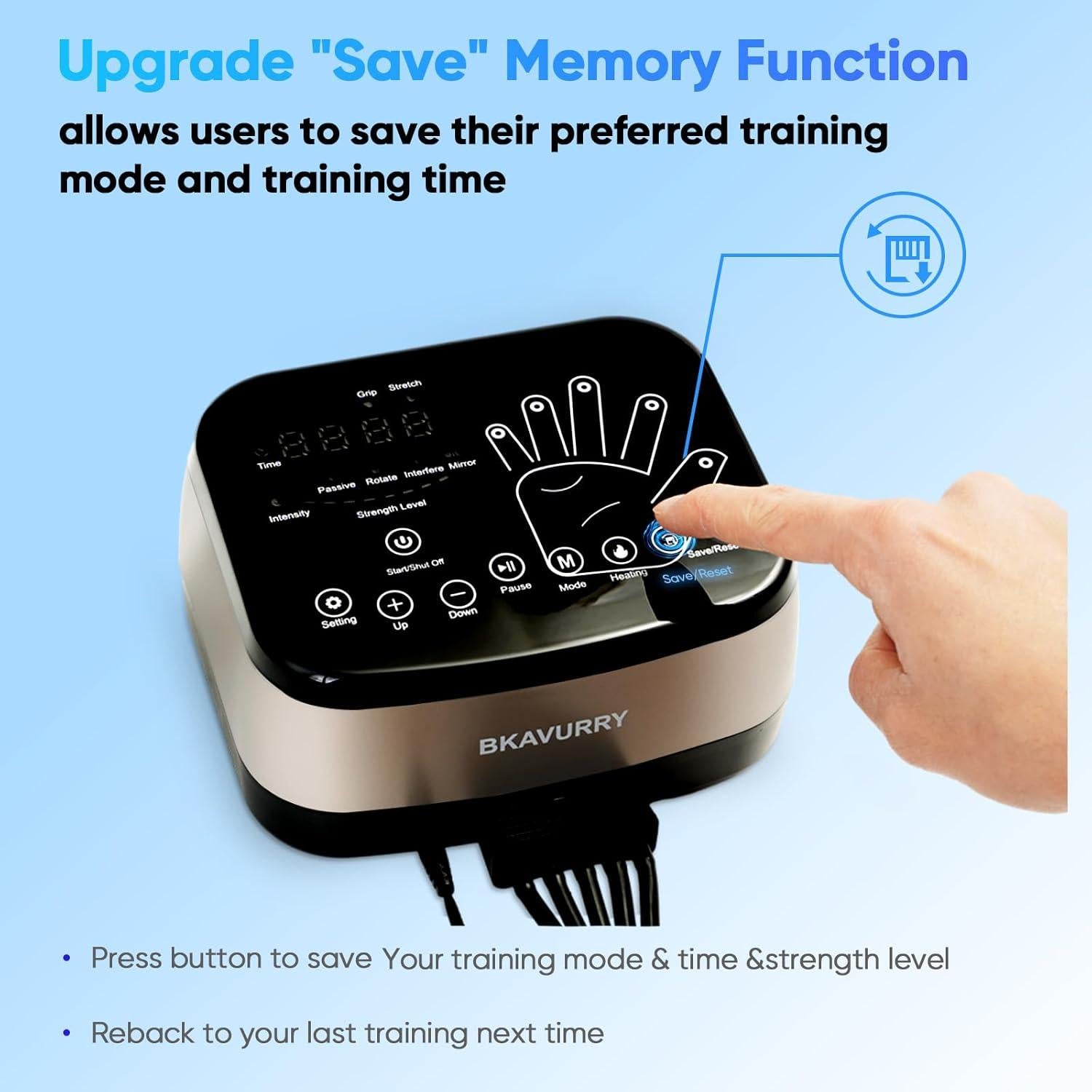 Guante Robotizado Calentado KWYBOW para Rehabilitación