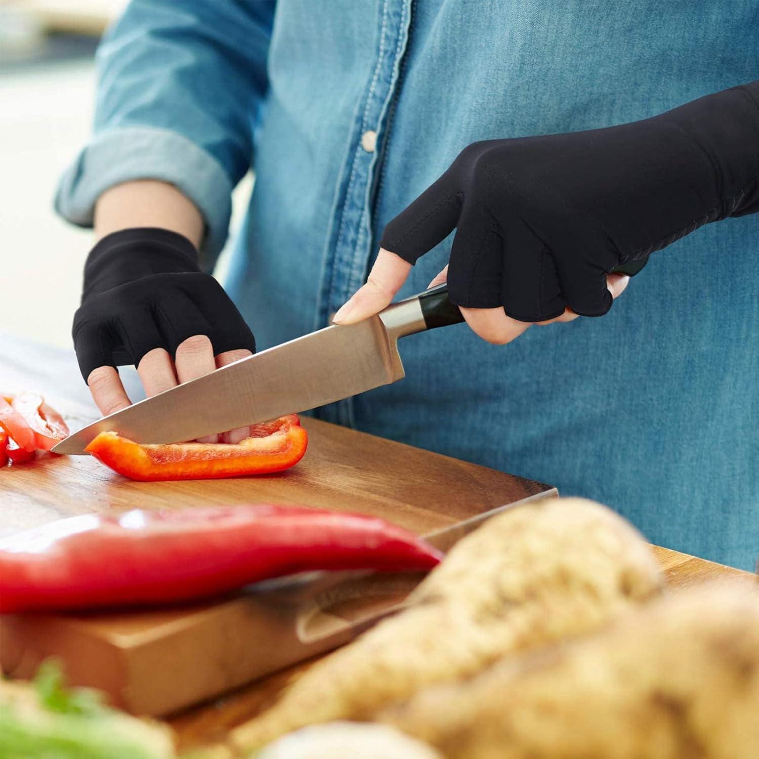 Guantes de Cobre HENOTIC para Artritis - 2 Pares Transpirables