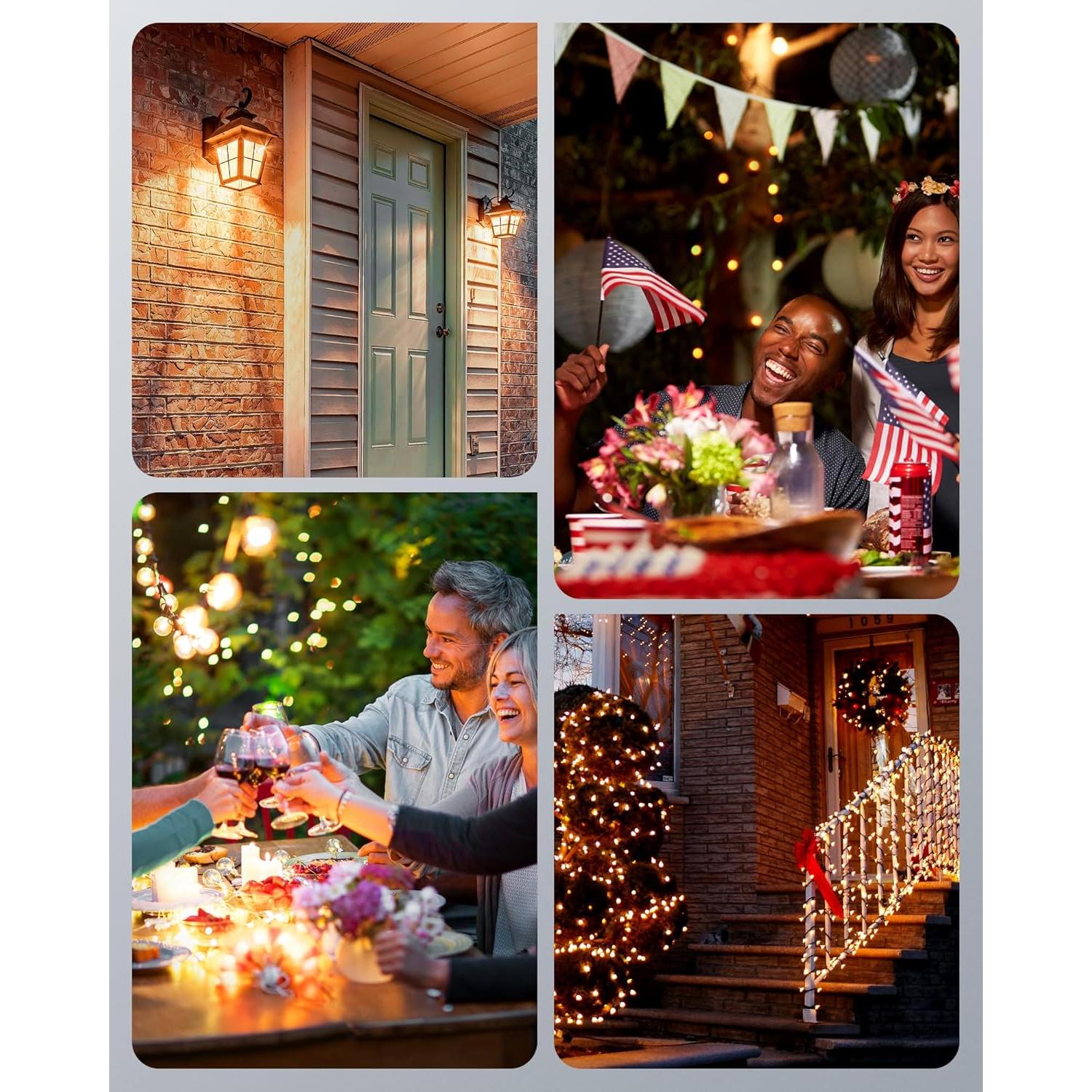 Toma Corriente Inalámbrica Dewenwils 15A Exterior 30m