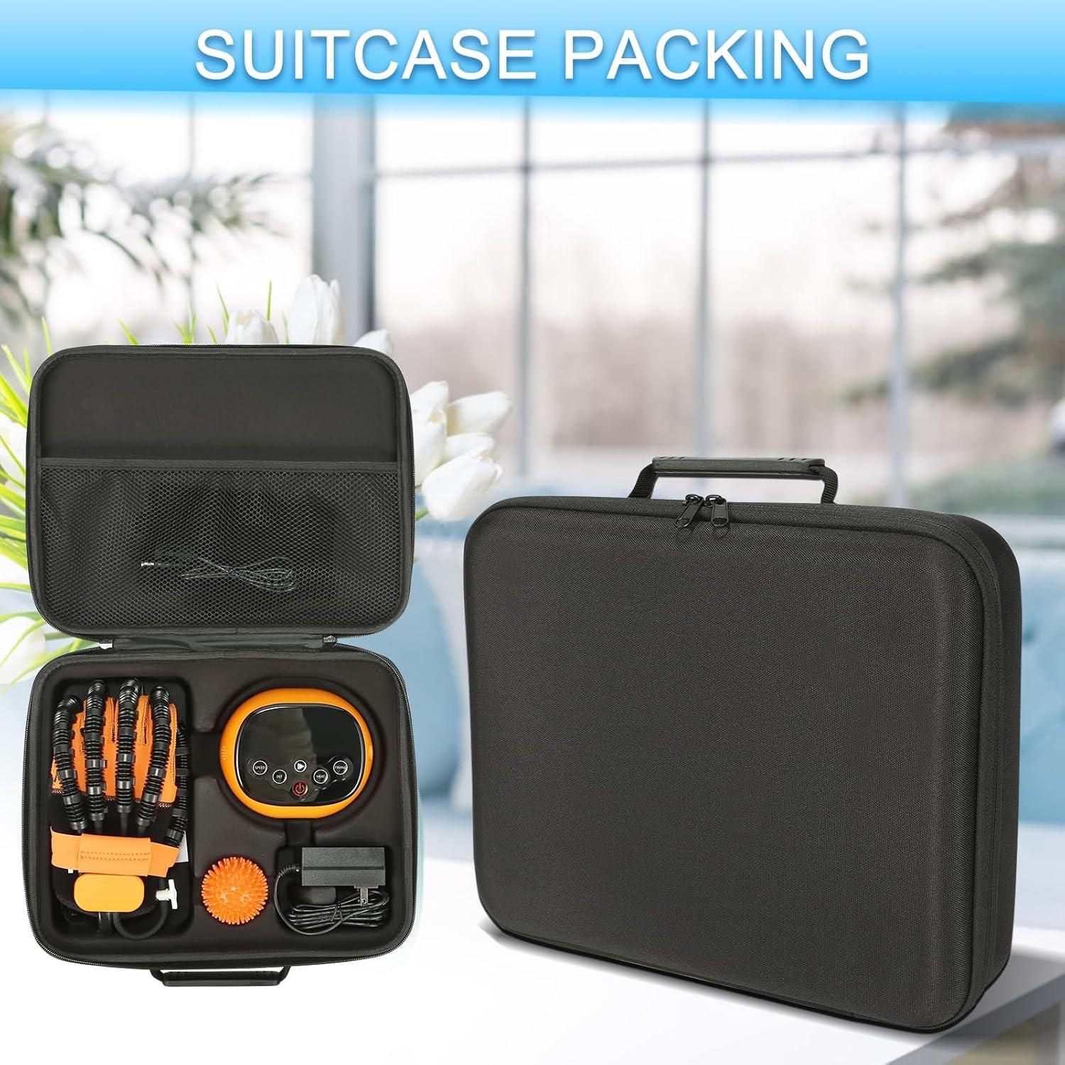 Guante Robot Rehabilitación Calentamiento Mano Izquierda L