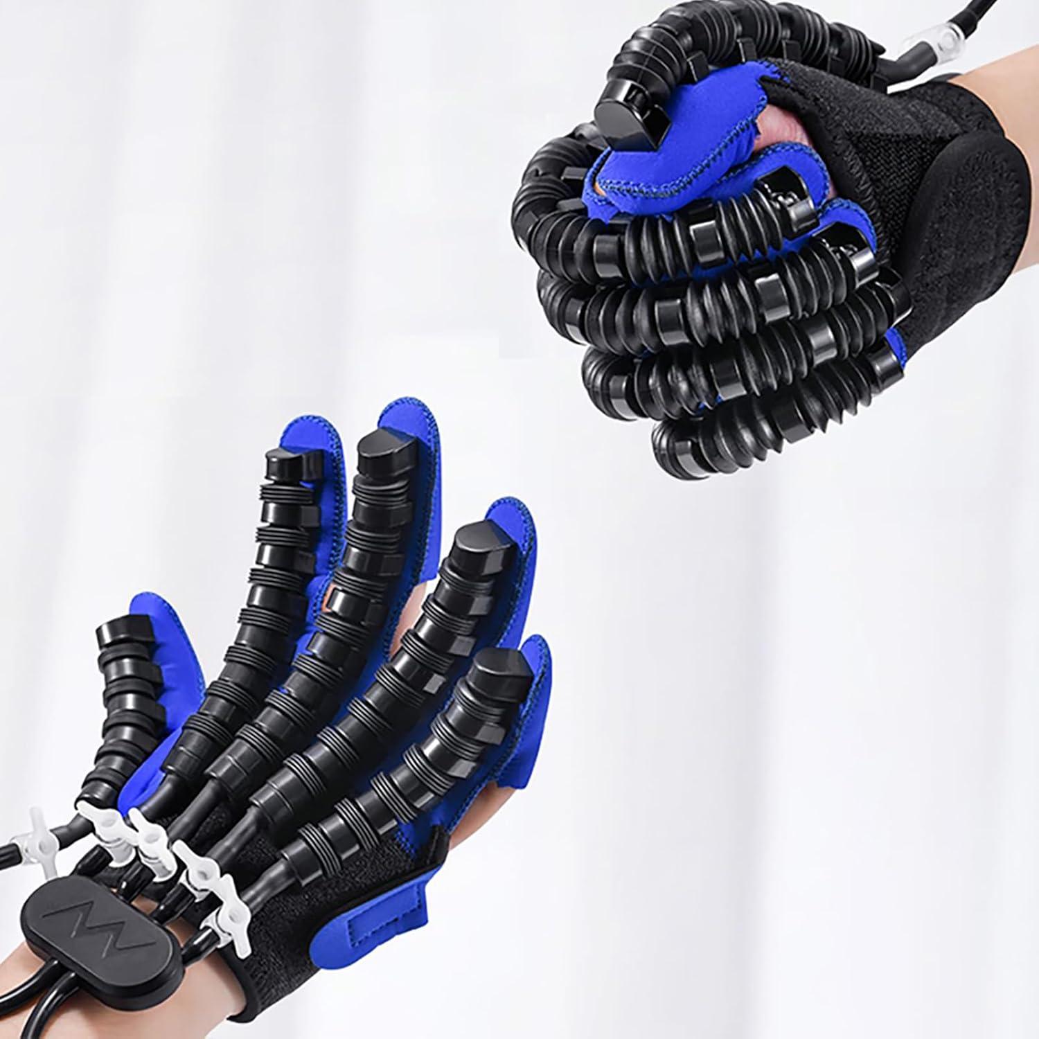 Guantes de Rehabilitación de Dedos NIWEI ST04 Mano Izquierda S Azul