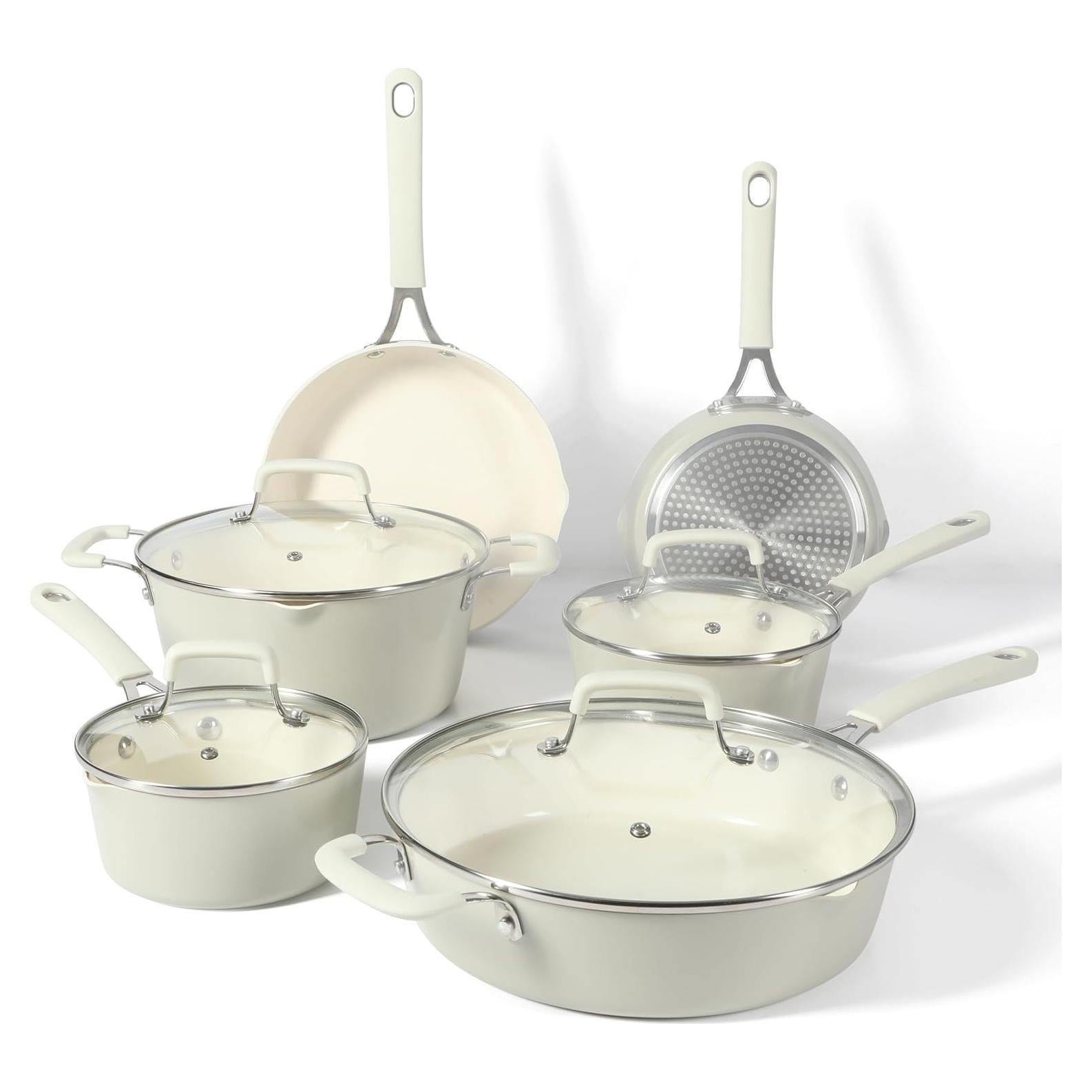 Juego de Utensilios de Cocina 10 Pzas Martha Stewart - Blanco