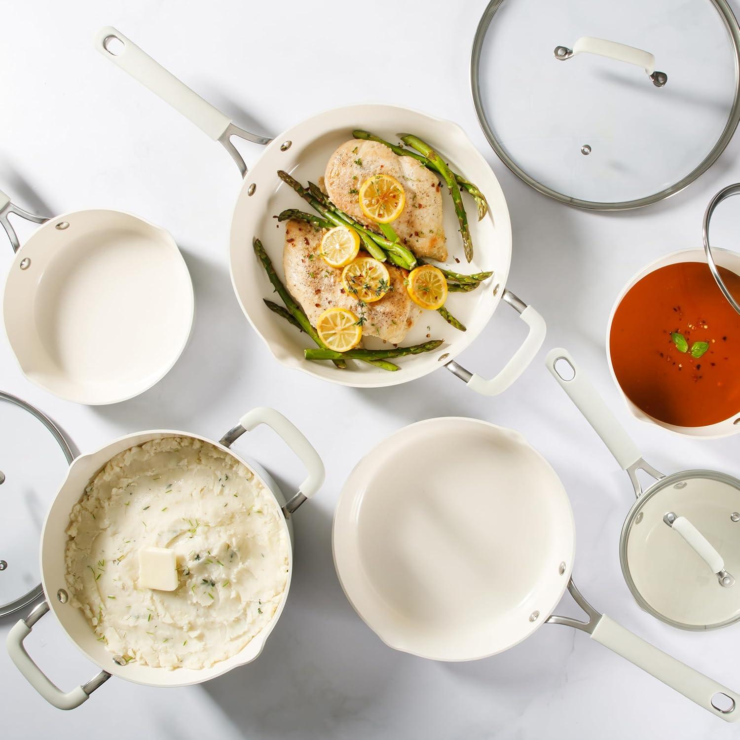 Juego de Utensilios de Cocina 10 Pzas Martha Stewart - Blanco