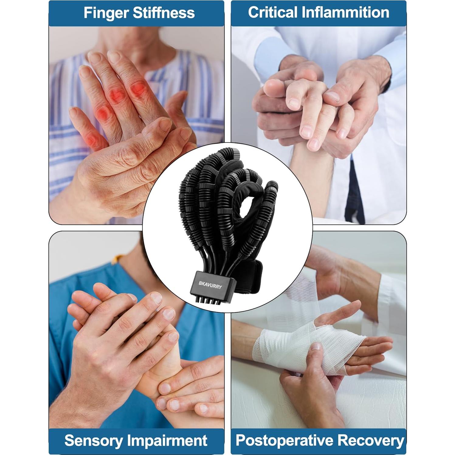 Guantes de Rehabilitación Naculor Calentados para Mano