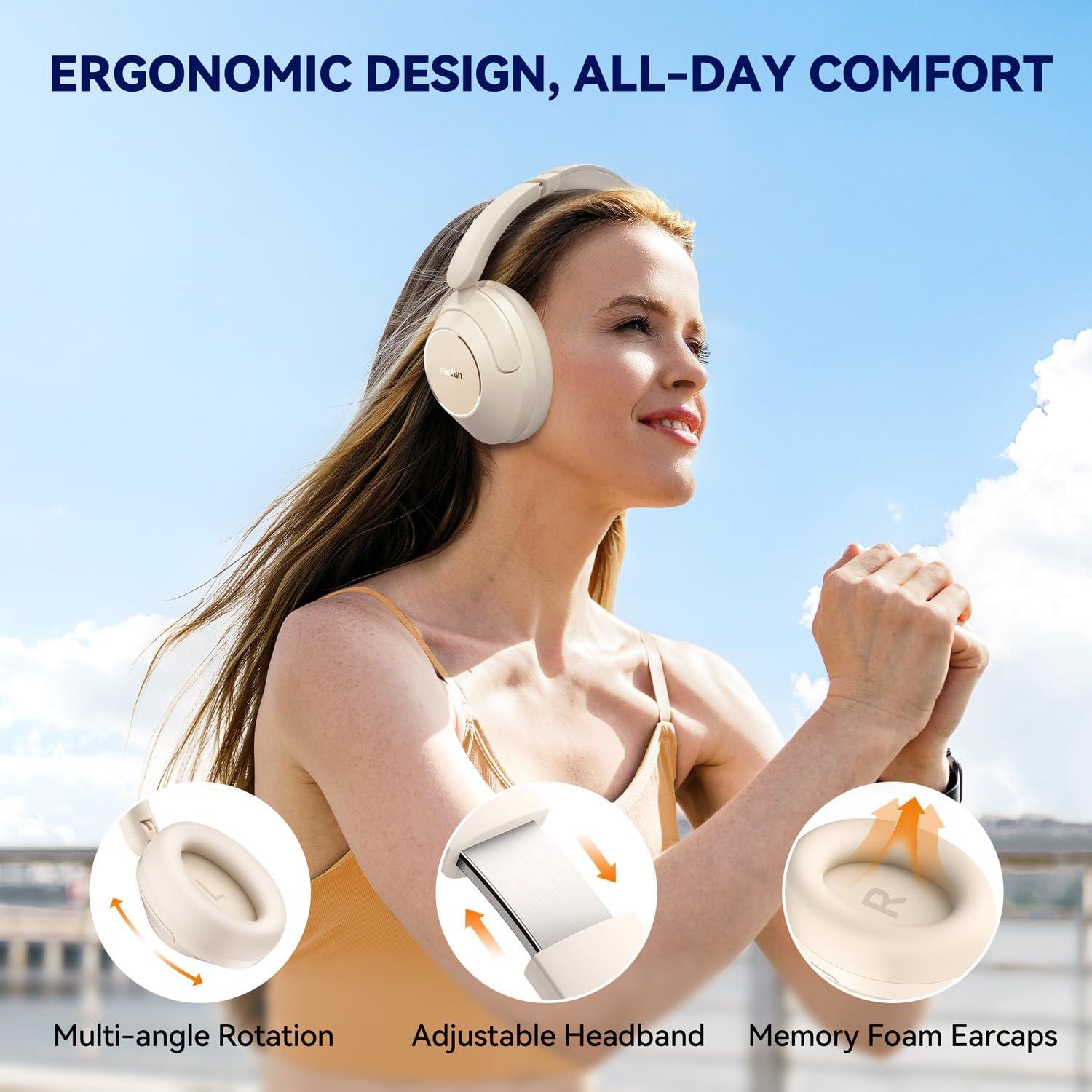 Auriculares EarFun Wave Pro Bluetooth ANC 80H Sonido Hi-Res