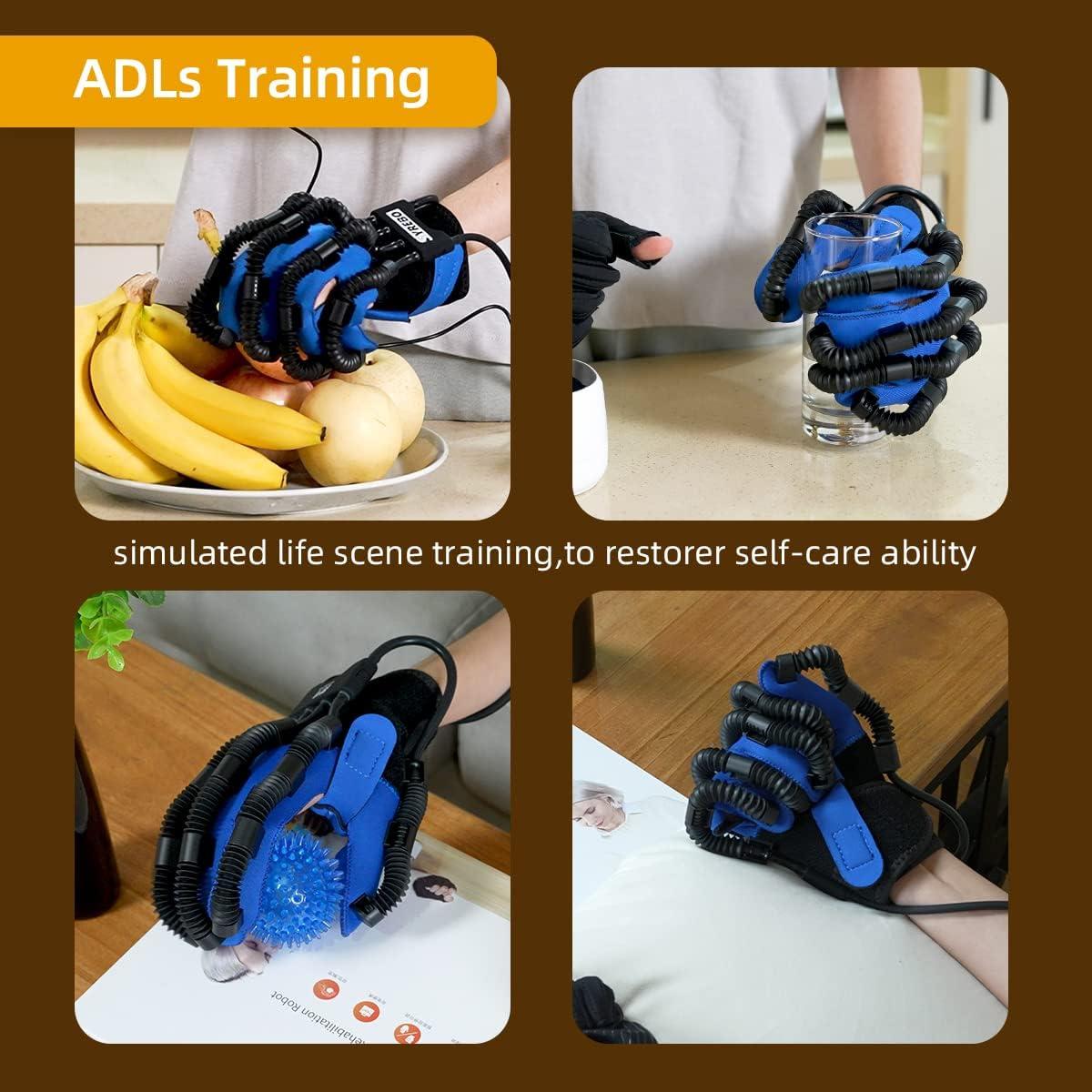 Guantes de Rehabilitación Robotizados SY-HRC10 para Mano Izquierda