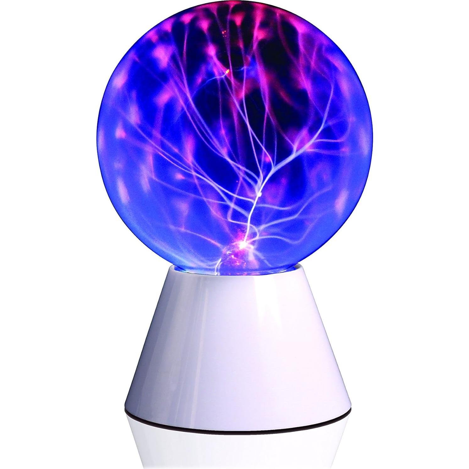 Esfera de Plasma Heebie Jeebies 20cm Lámpara de Tesla Reactiva