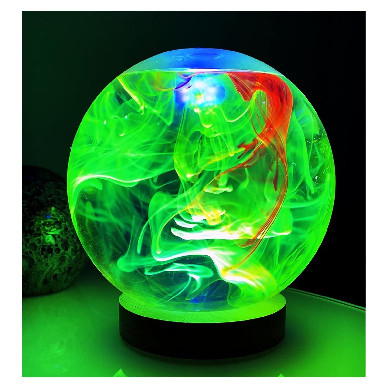 Lámpara de Lava FluoroEsfera PyroFarms 15.24 cm LED UV