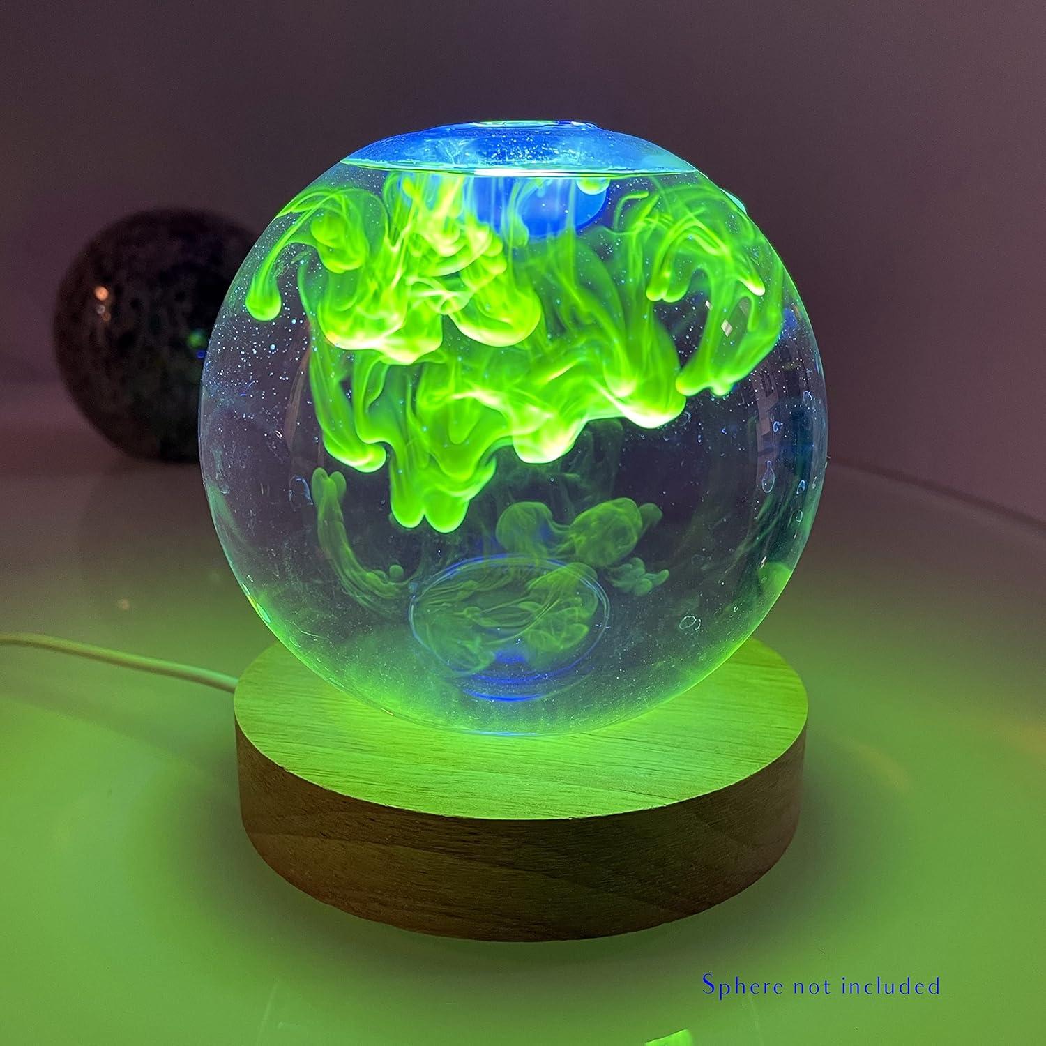 Lámpara de Lava FluoroEsfera PyroFarms 15.24 cm LED UV