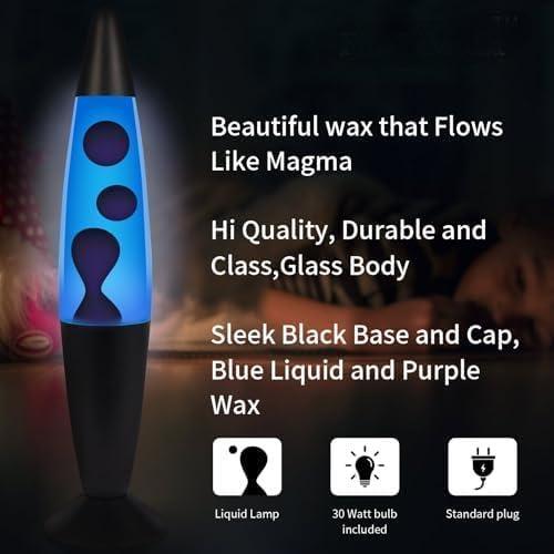 Lámpara Líquida JooyHoom 40 cm, Luz Nocturna Decorativa