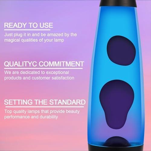 Lámpara Líquida JooyHoom 40 cm, Luz Nocturna Decorativa