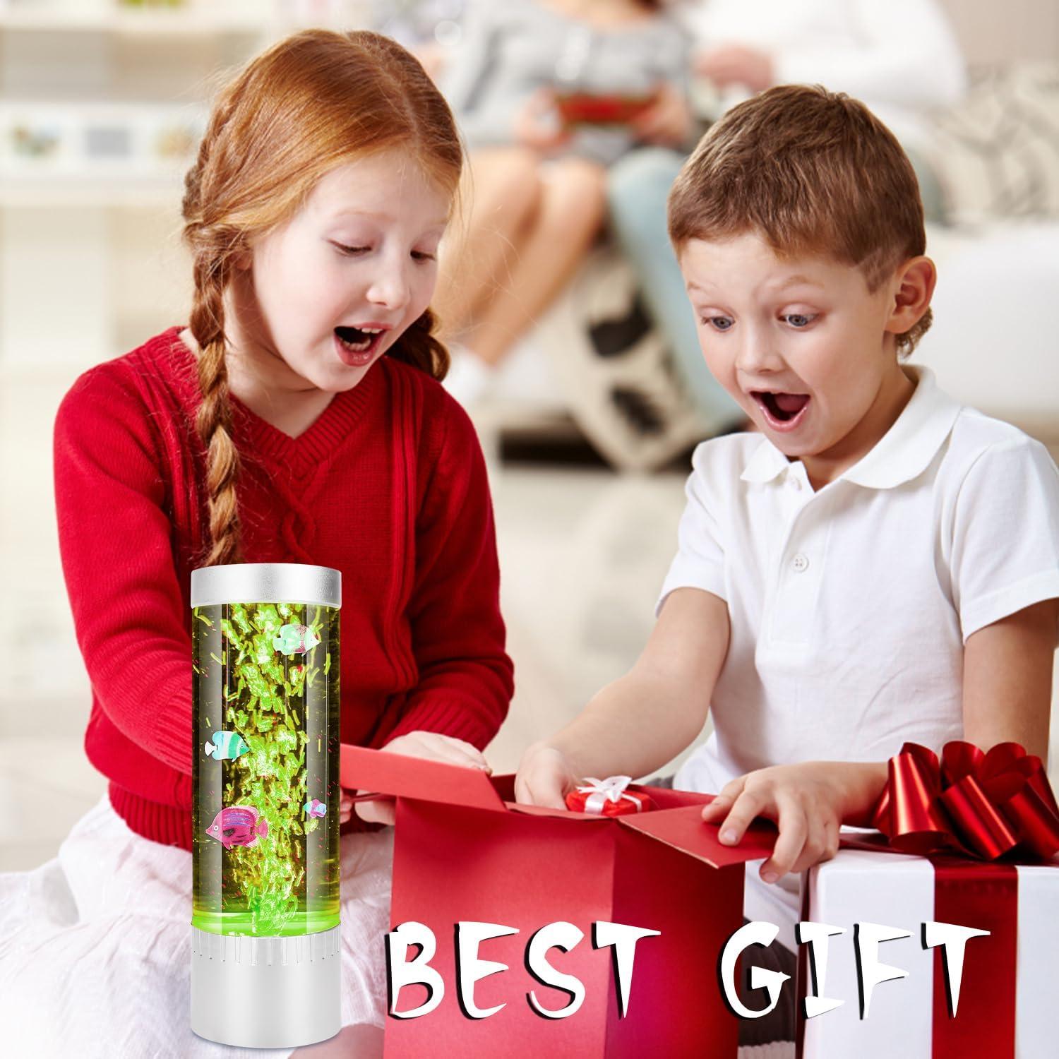 Lámpara Sensorial de Pescado Oceánico SHTALHST 32cm 7 Colores