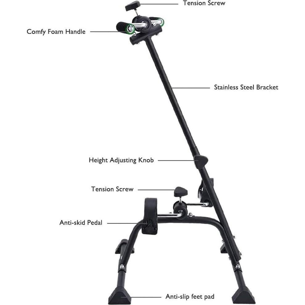 Ejercitador de Pedales NISDOKR SXZ-001 Ajustable para Casa