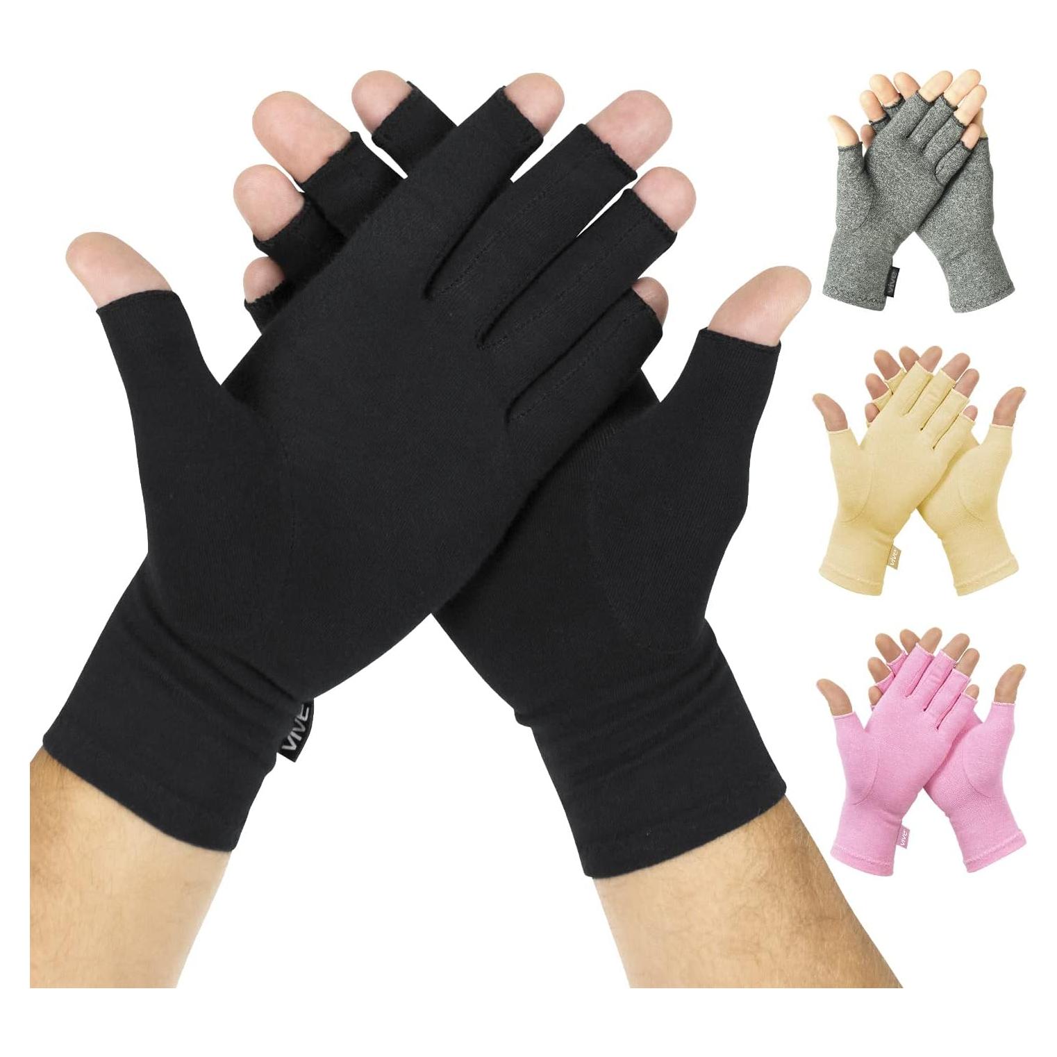 Guantes Vive para Artritis - Compresión Abierta X-Pequeño