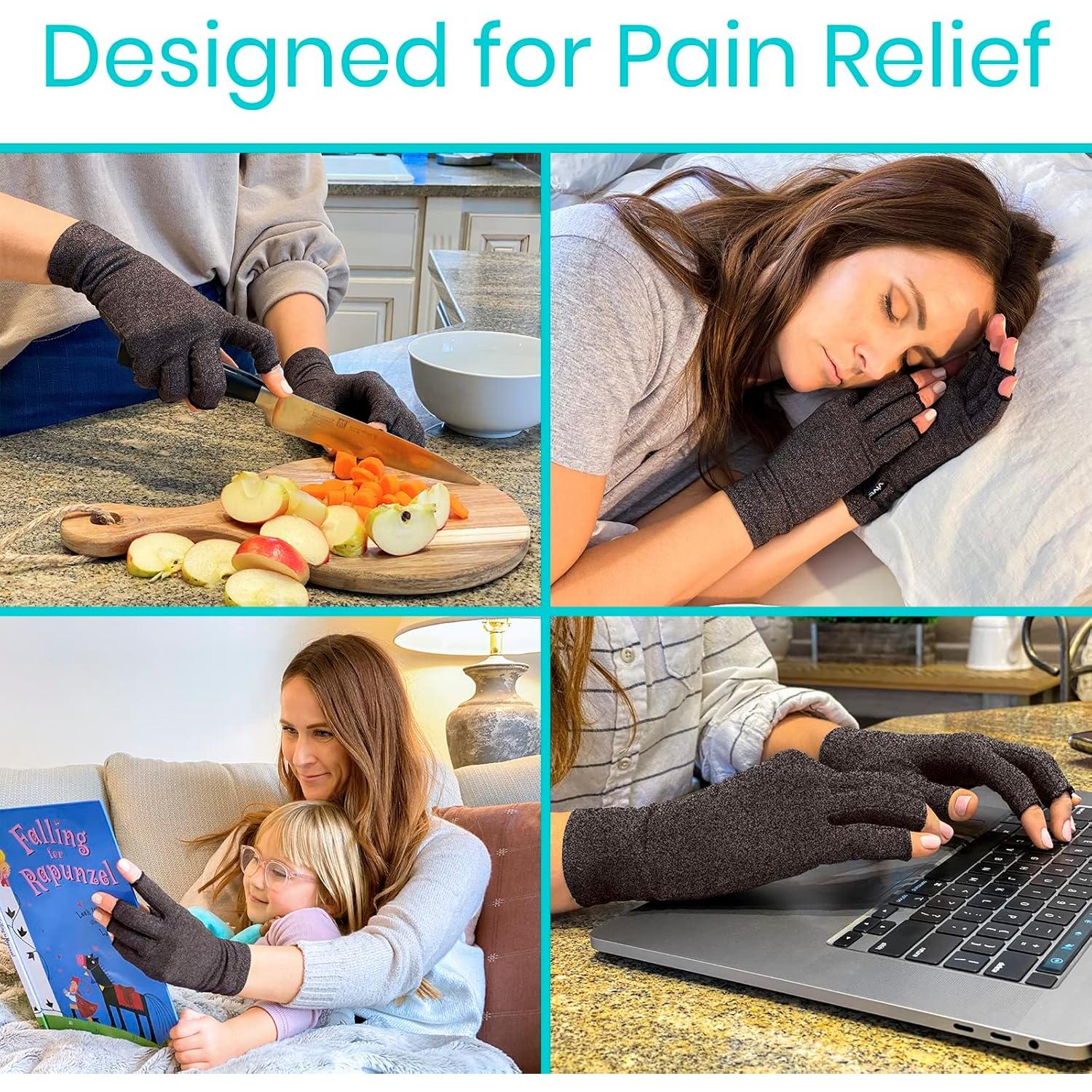 Guantes Vive para Artritis - Compresión Abierta X-Pequeño