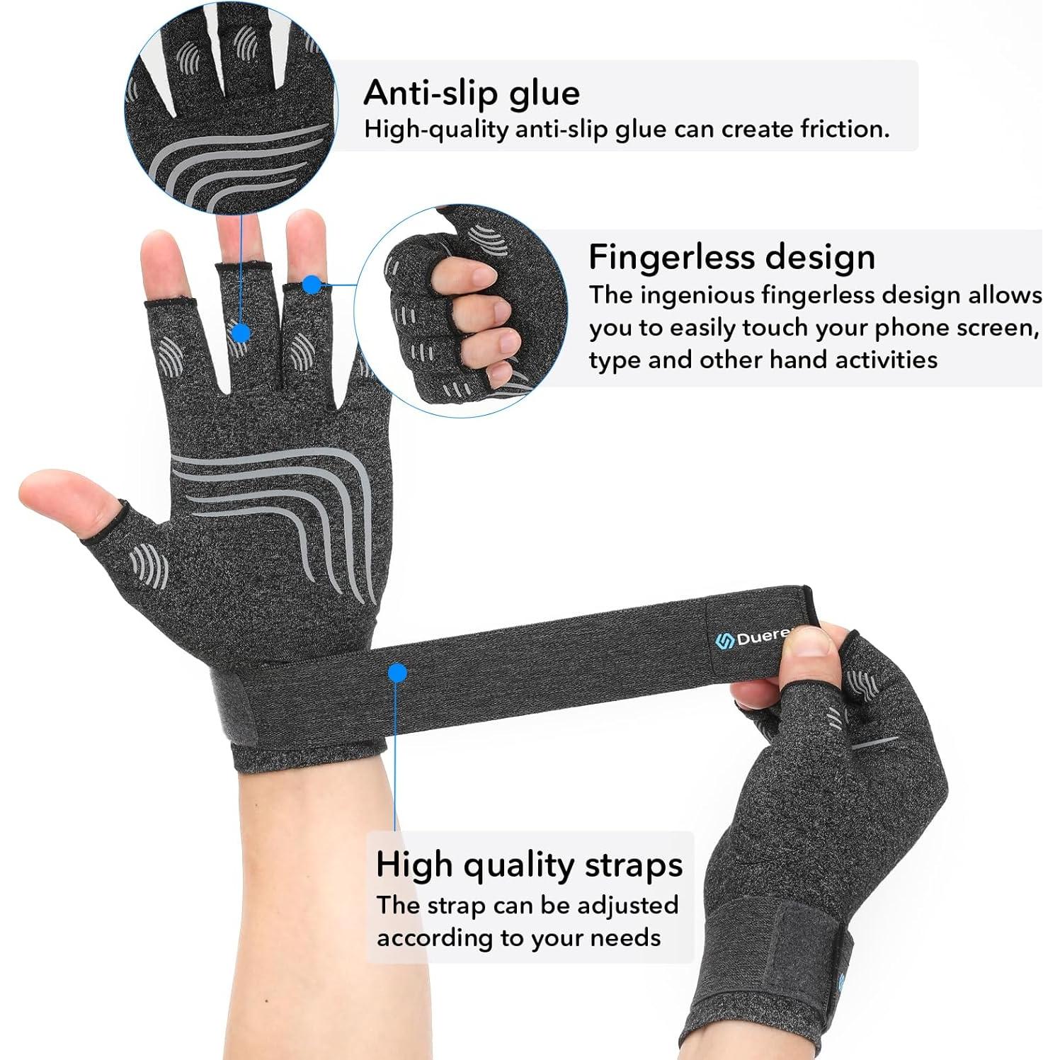 Guantes de Compresión Duerer para Artritis Unisex Talla Grande