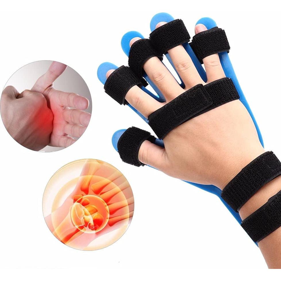 Ortesis de Dedos Ewinodon para Rehabilitación - Azul