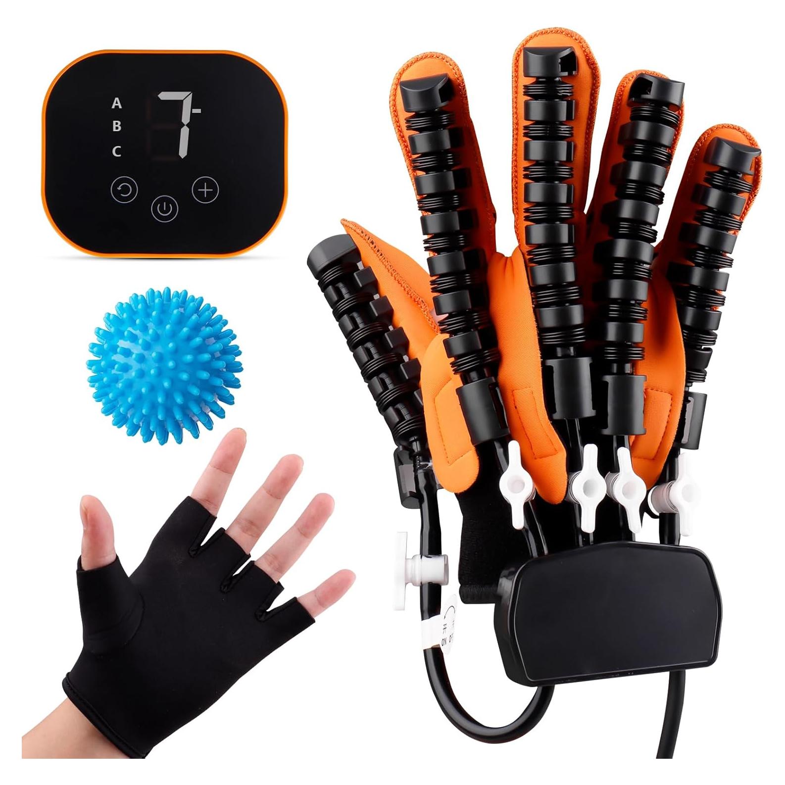 Guantes Robóticos de Rehabilitación - Terapia Mano Derecha XL