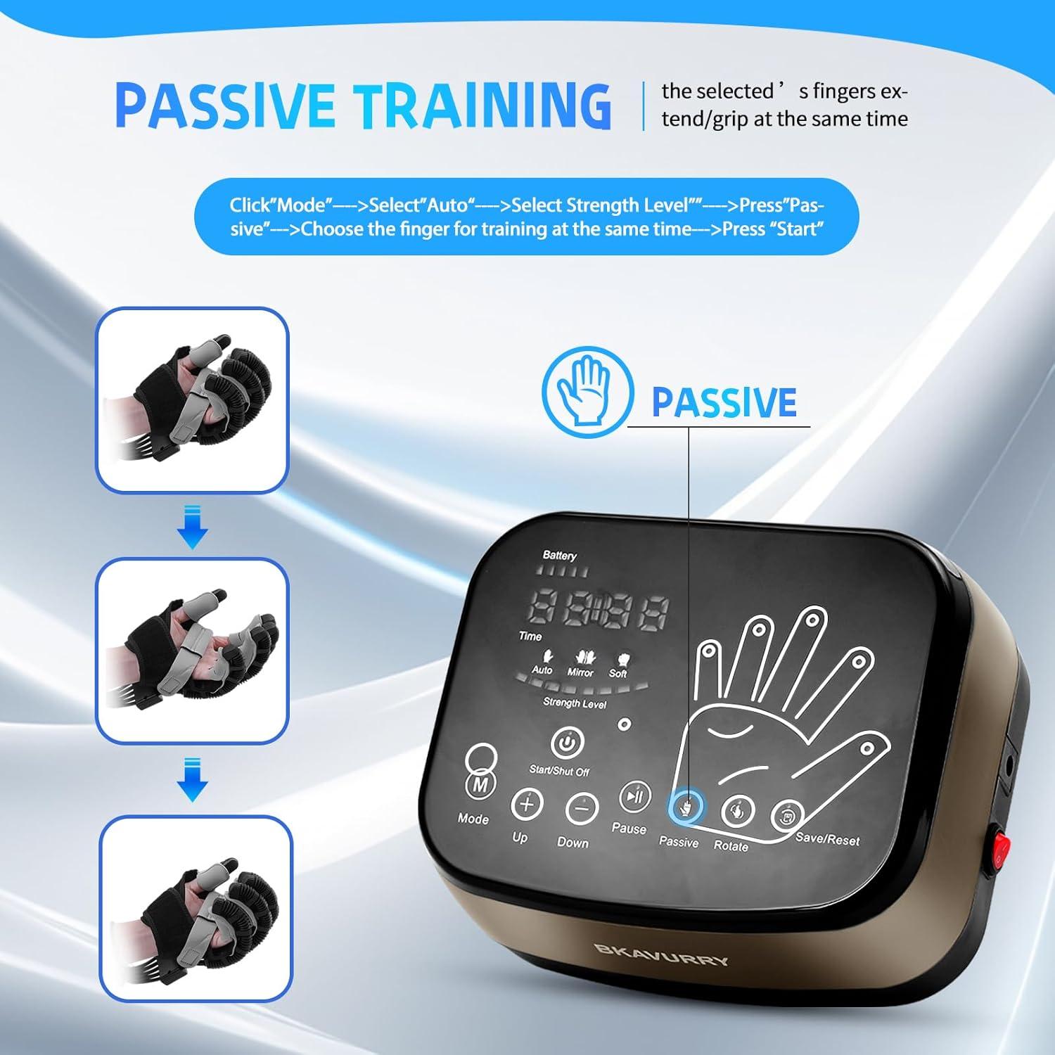 Guantes Robot de Rehabilitación Unisex Mano Izquierda 2.42kg