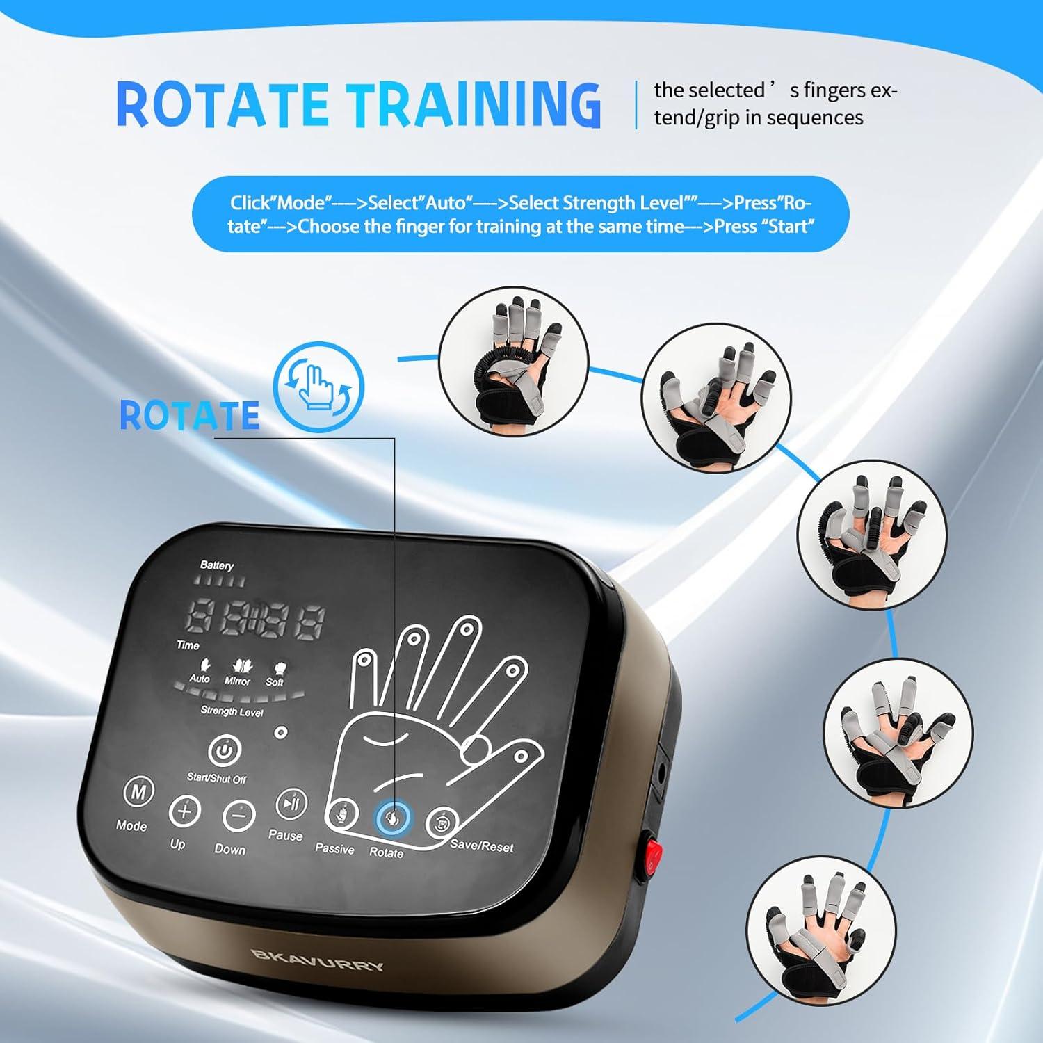 Guantes Robot de Rehabilitación Unisex Mano Izquierda 2.42kg