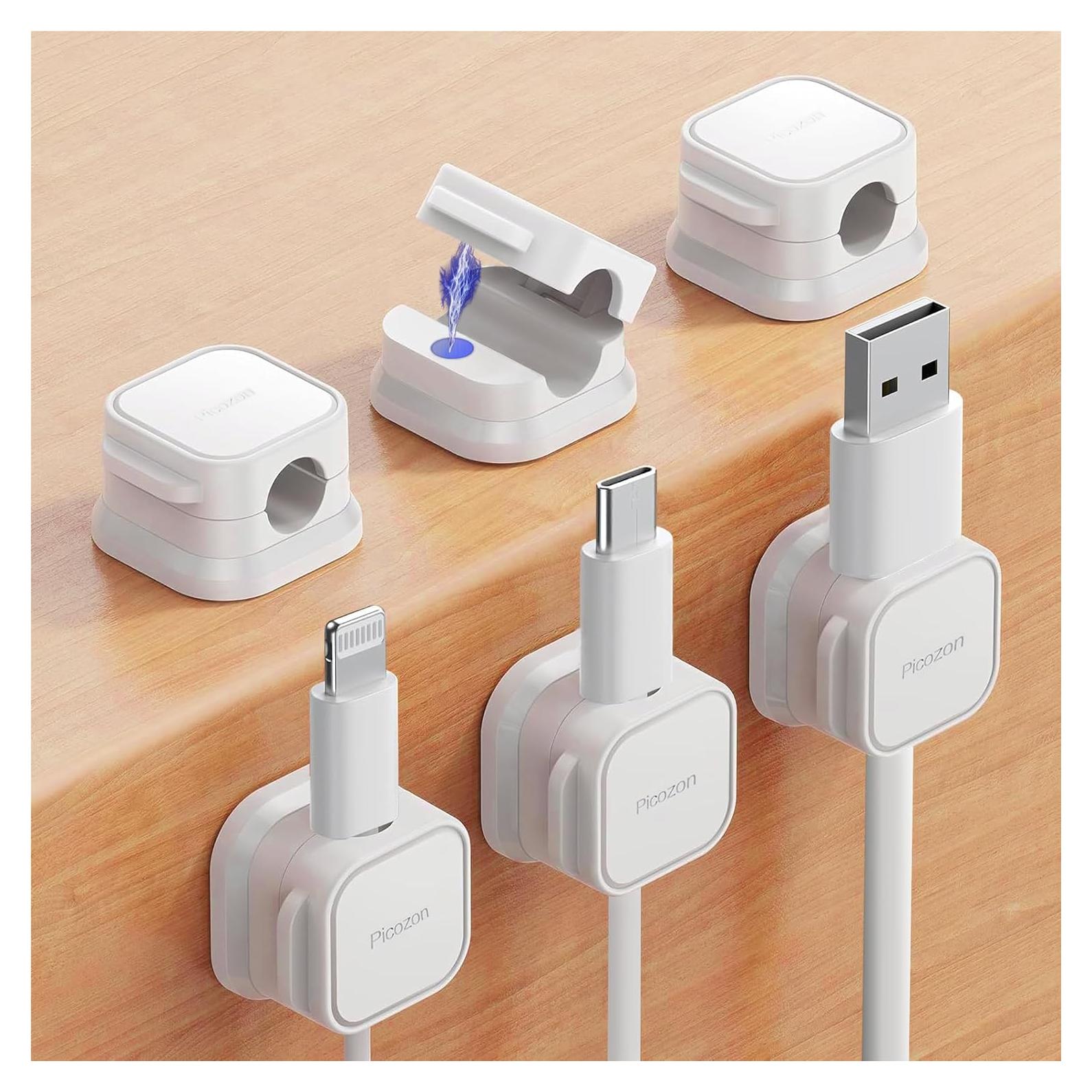 Organizador de Cables Magnético Picozon Pack de 6