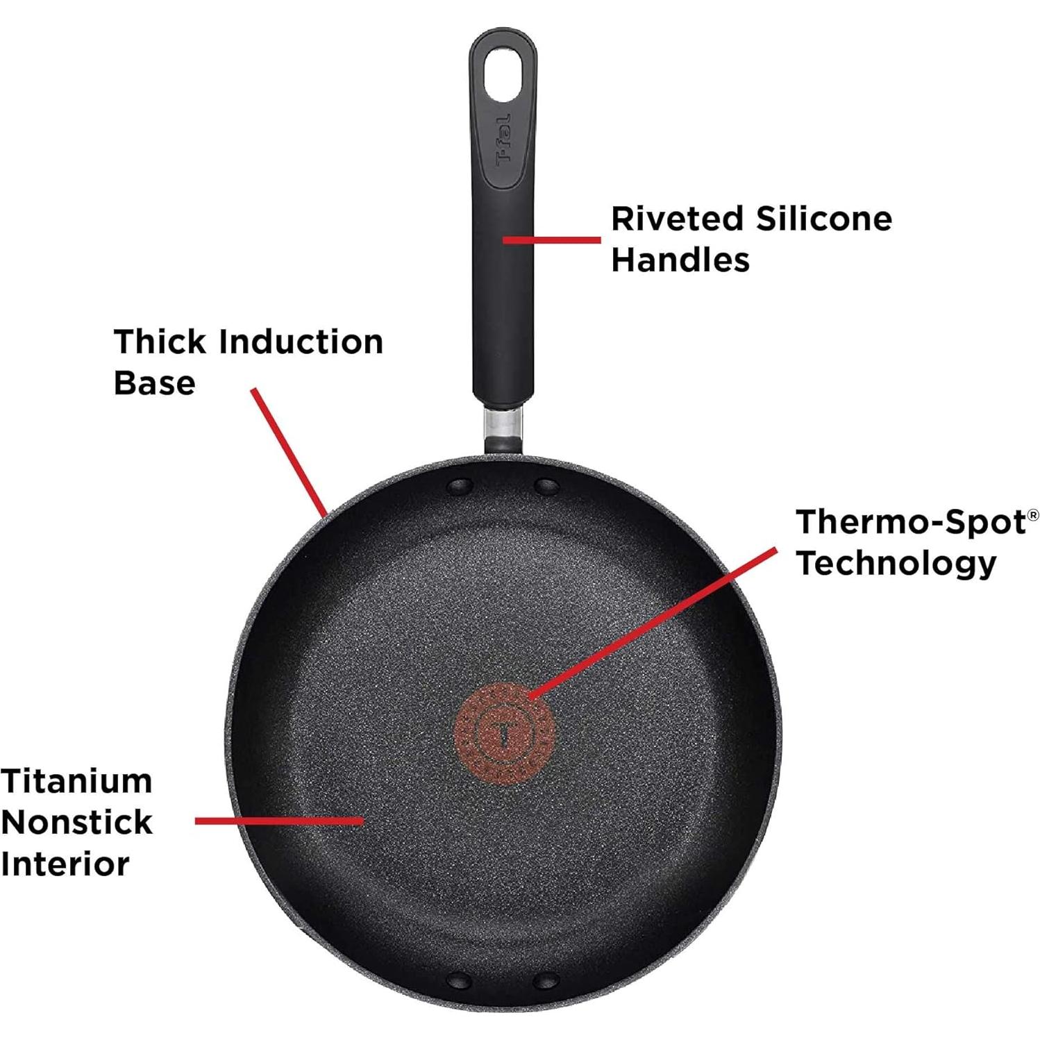 Sartén T-Fal E93805 26.67 cm Antiadherente Inducción