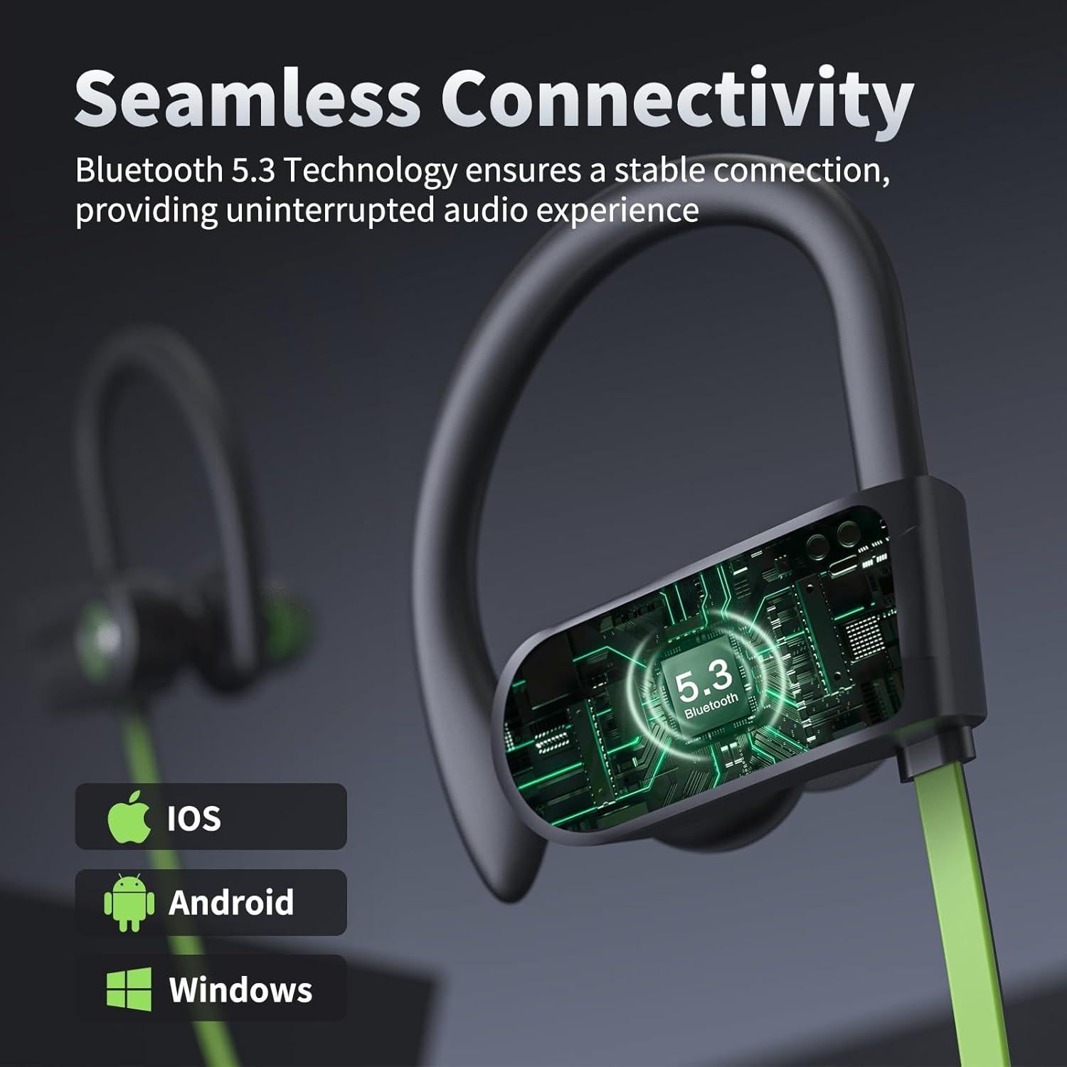 Auriculares Bluetooth JOYWISE U18C Inalámbricos IPX7 16h