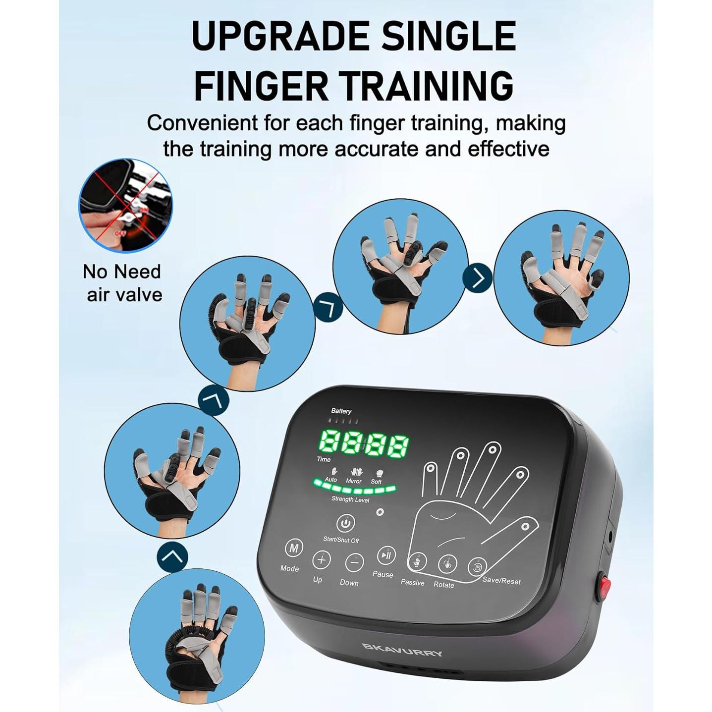 Guante de Rehabilitación de Mano Robot Naculor XL Izquierda