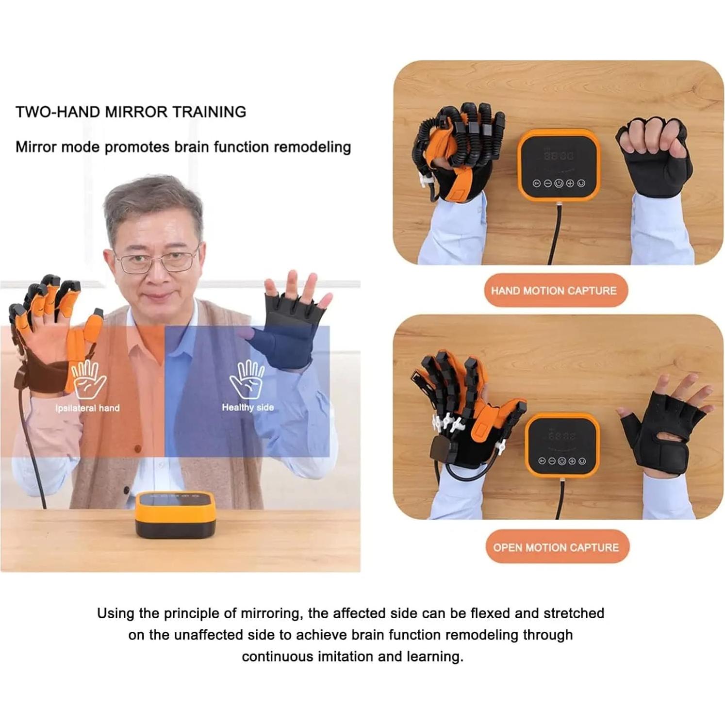 Guantes de Rehabilitación Robot FXNFXLA Tamaño L Inteligente