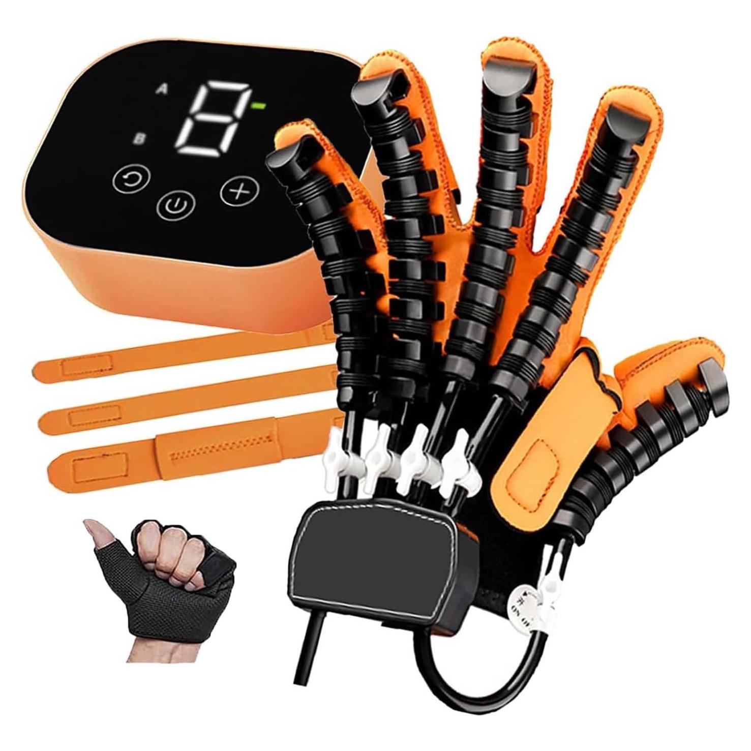 Guantes de Rehabilitación de Mano OUOQNUE, Ajustables, Terapia