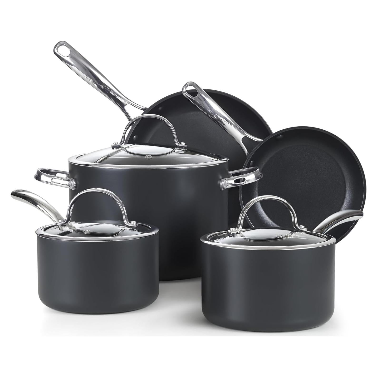 Juego de Utensilios de Cocina Cooks Standard 8 Piezas Negro