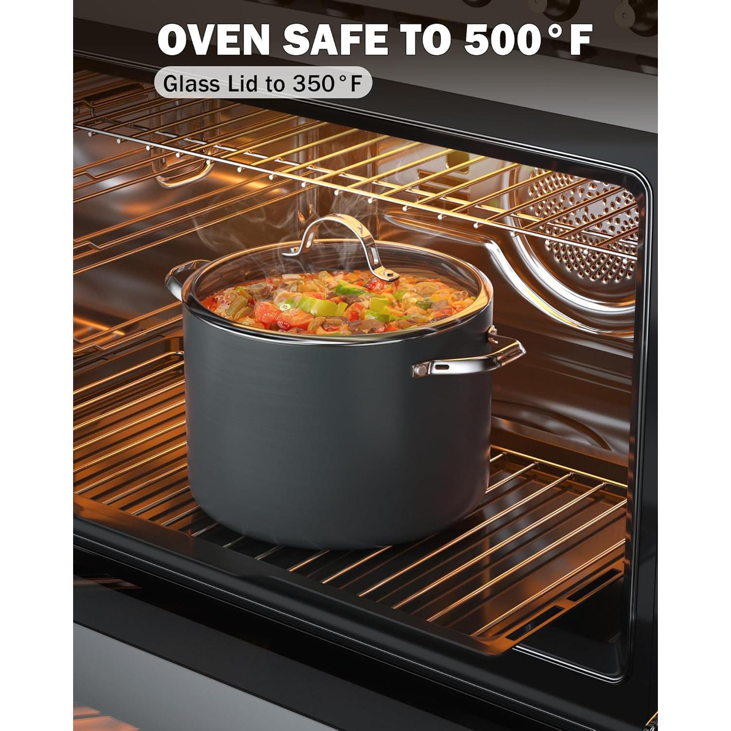 Juego de Utensilios de Cocina Cooks Standard 8 Piezas Negro