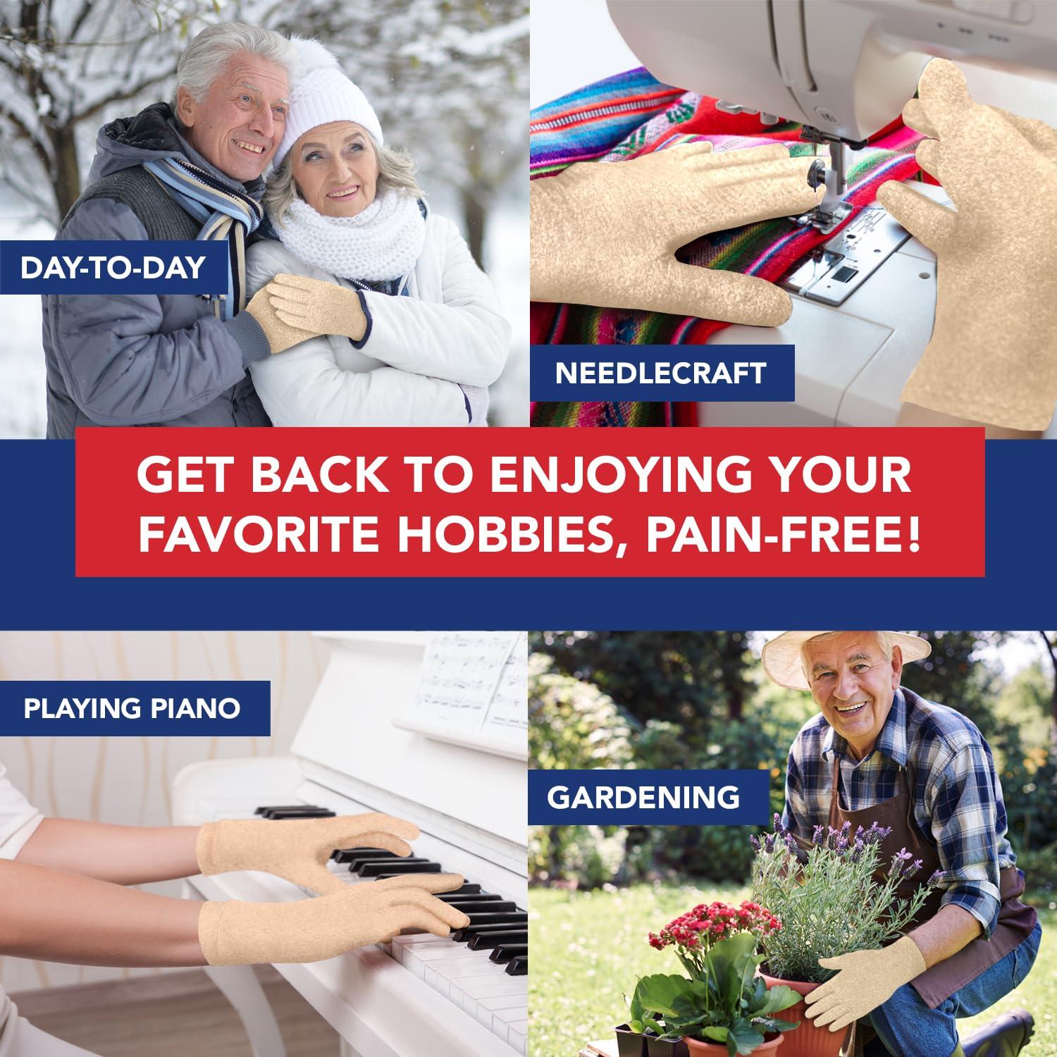 Guantes de Compresión Dr. Arthritis para Artritis - Pequeño